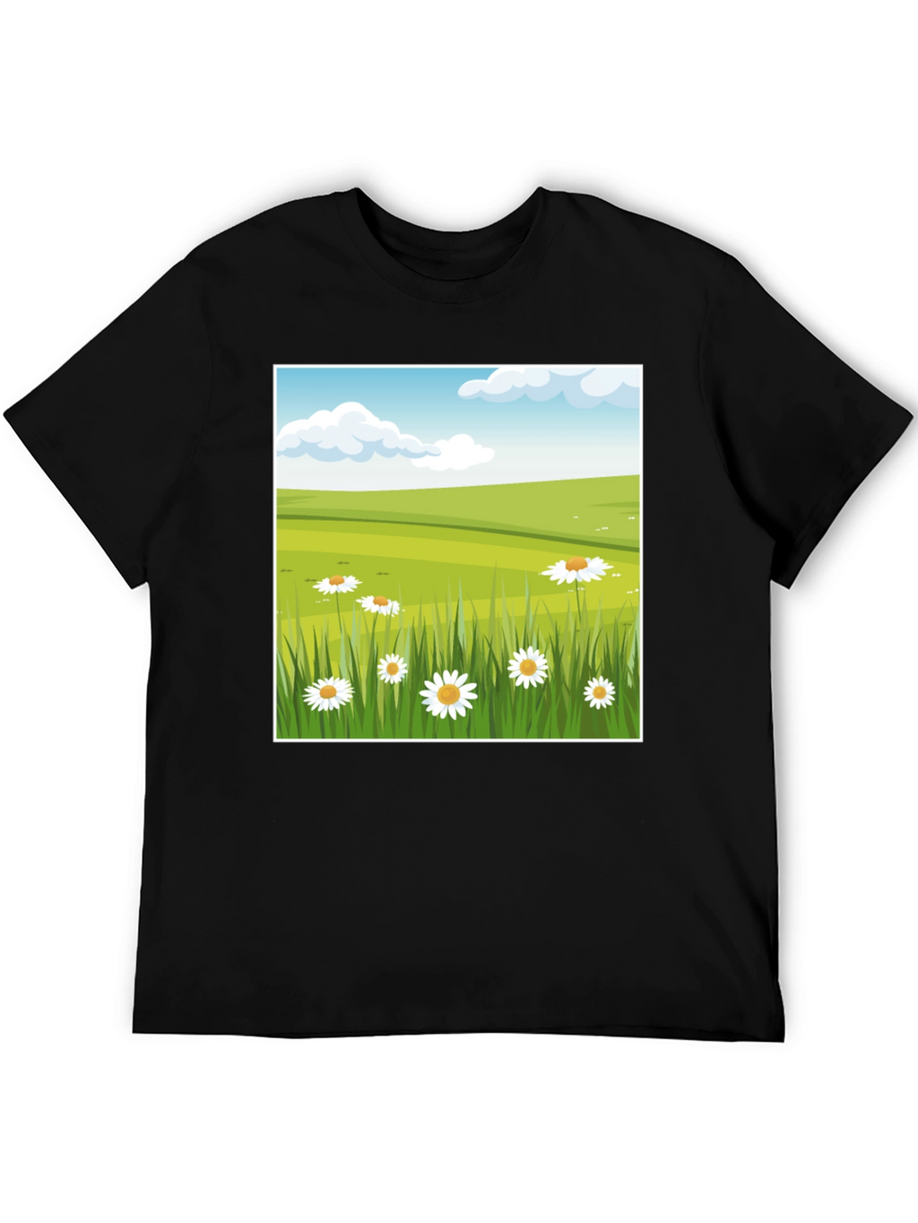 Meadow Scene Graphic Tee