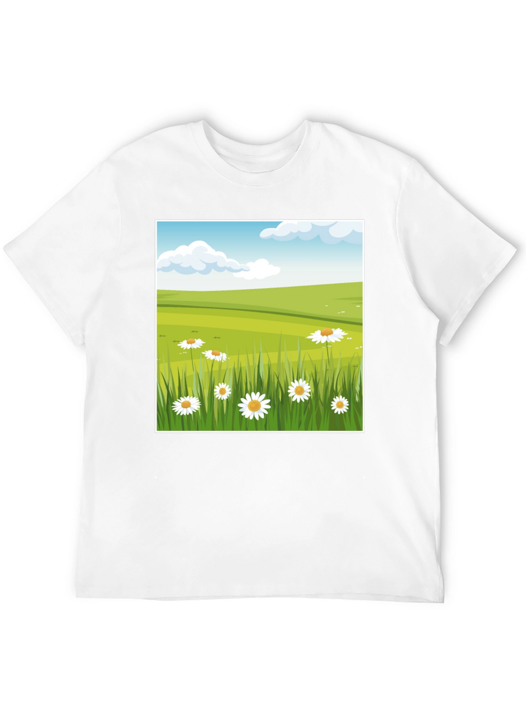 Meadow Scene Graphic Tee