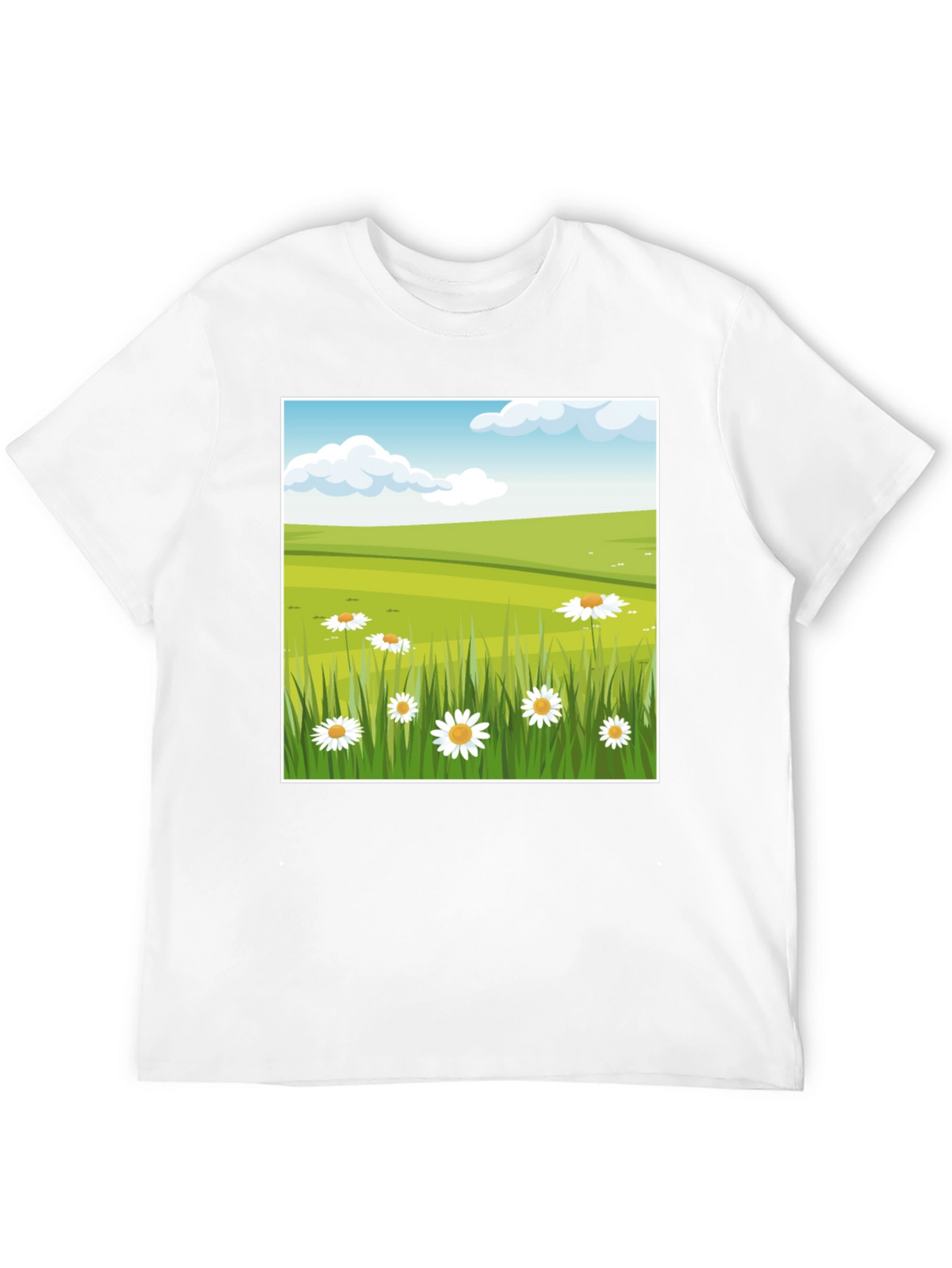 Meadow Scene Graphic Tee