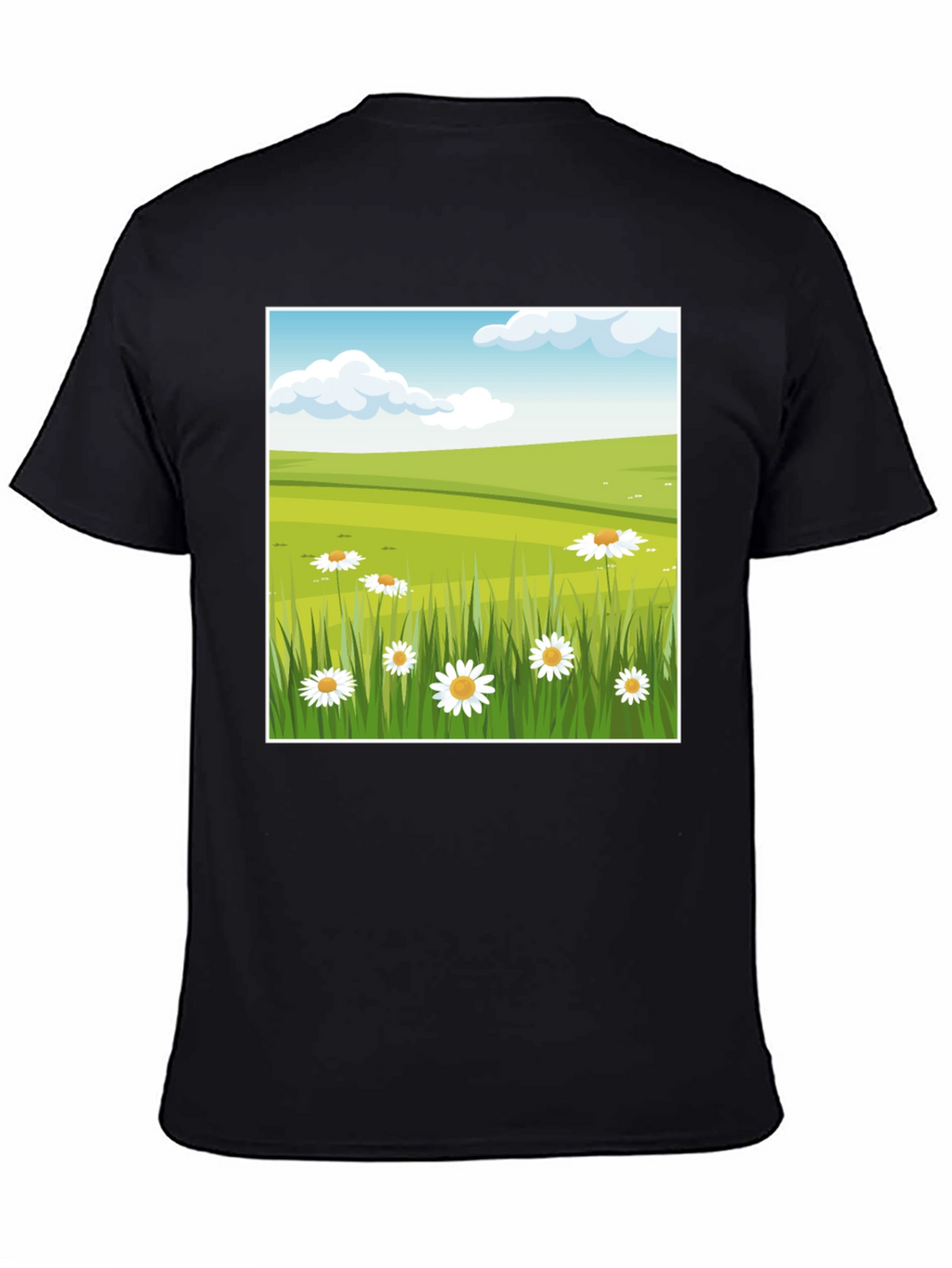 Meadow Scene Graphic Tee