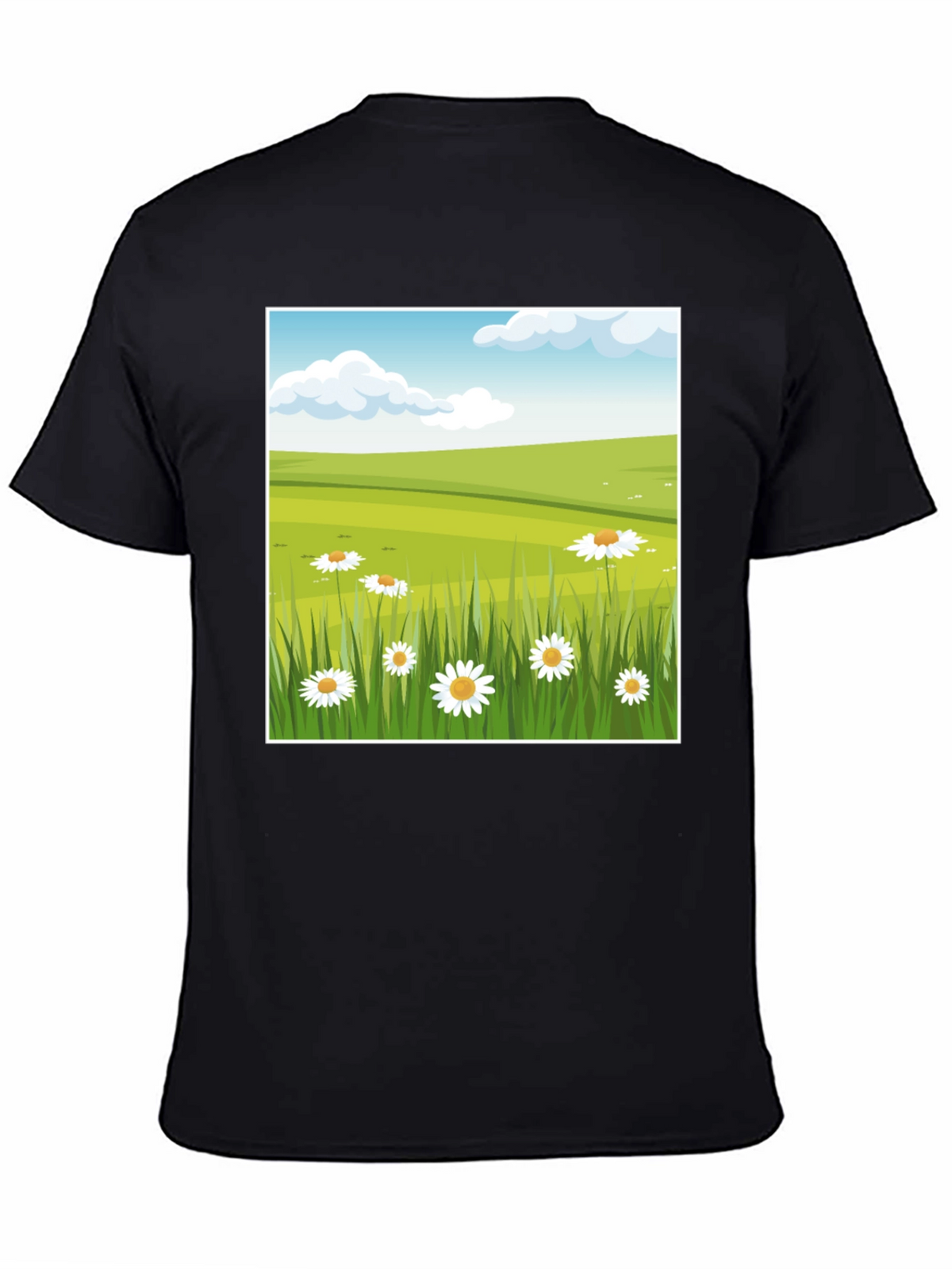 Meadow Scene Graphic Tee