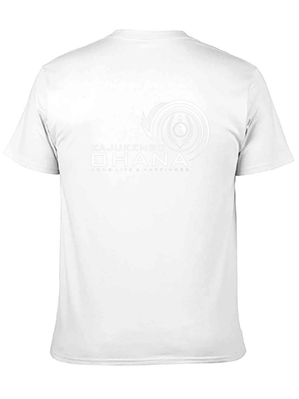 Kajukenbo Ohana Black T-Shirt - Long Life & Happiness