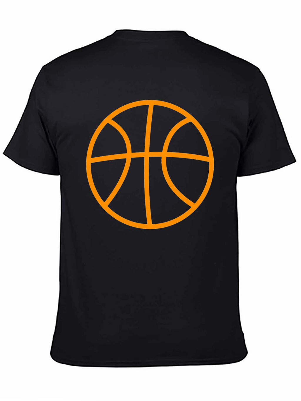 Basketball Graphic T-Shirt - Black