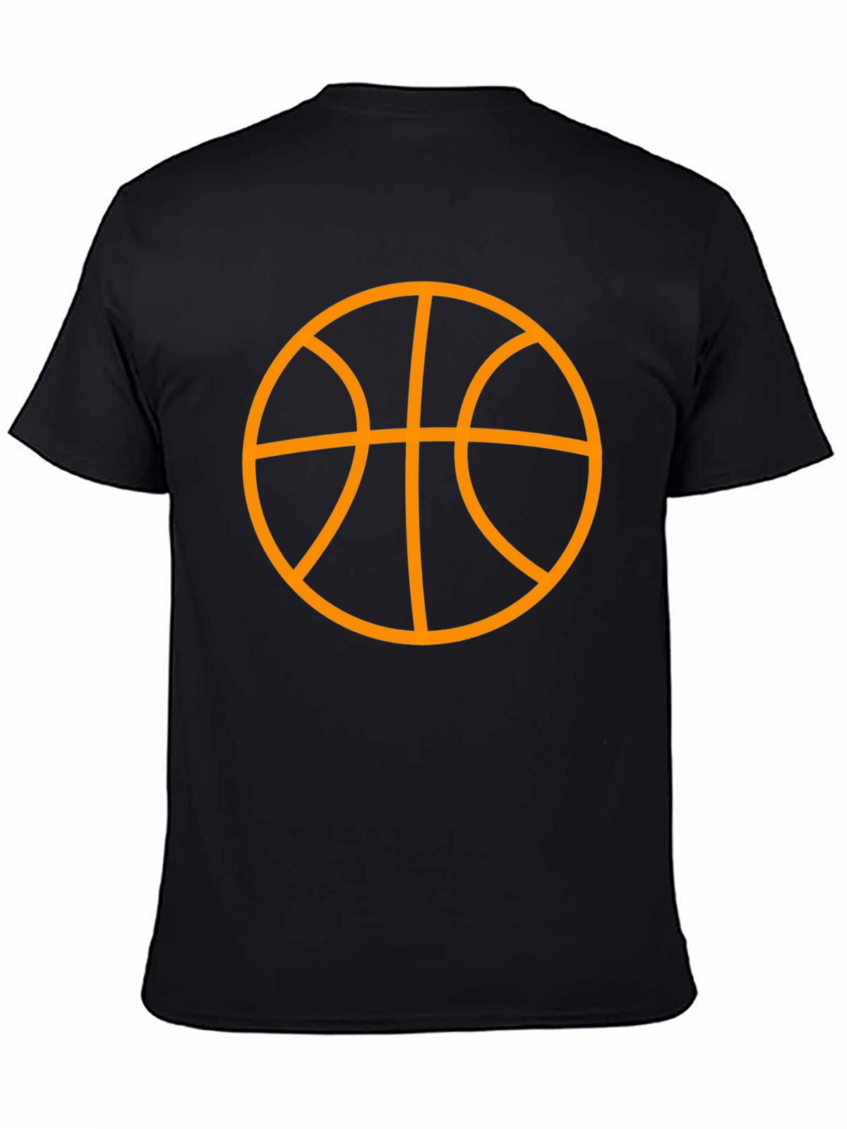 Basketball Graphic T-Shirt - Black