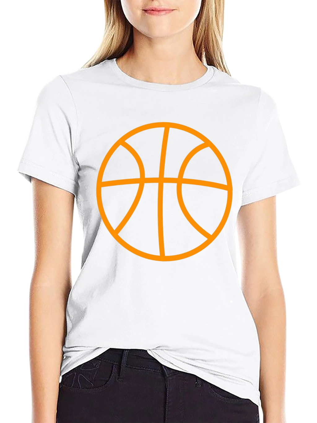 Basketball Graphic T-Shirt - Black
