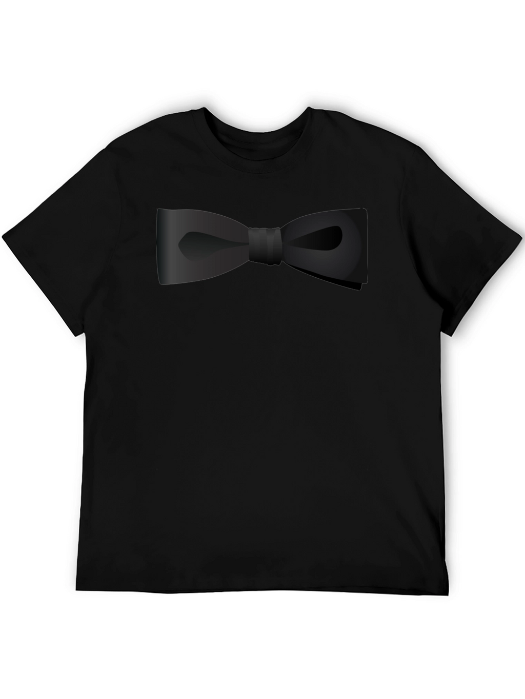 Black Bow Tie Graphic Tee