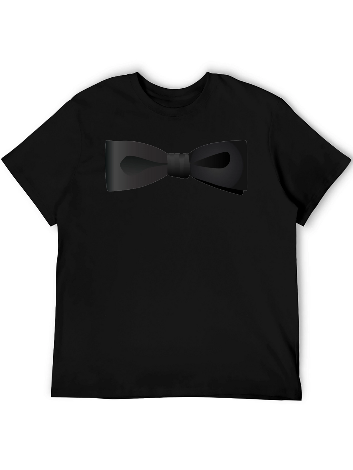 Black Bow Tie Graphic Tee