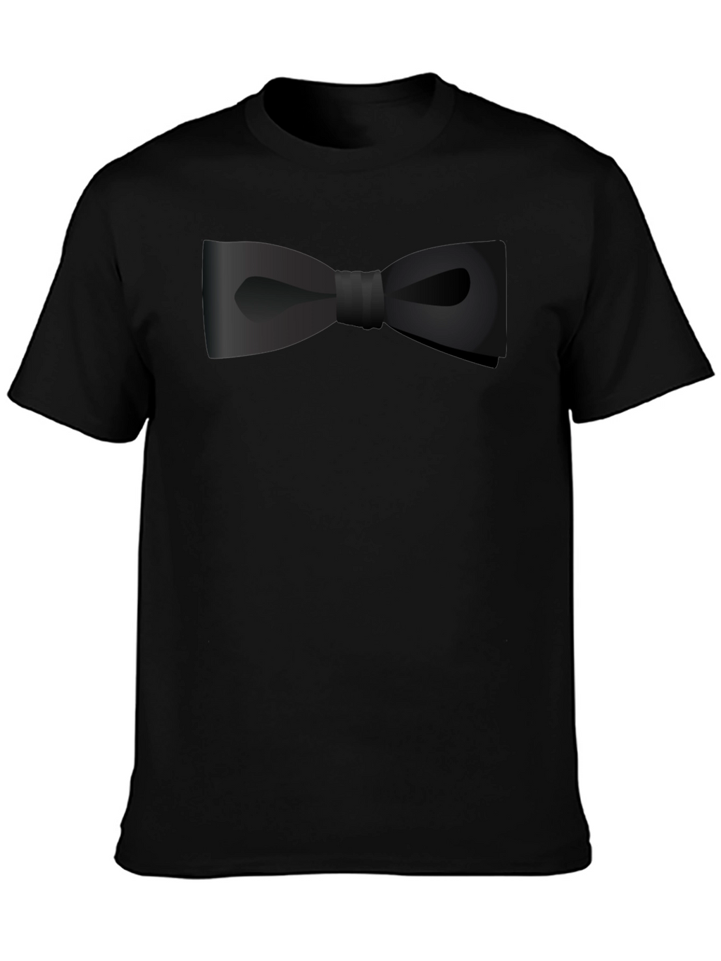 Black Bow Tie Graphic Tee
