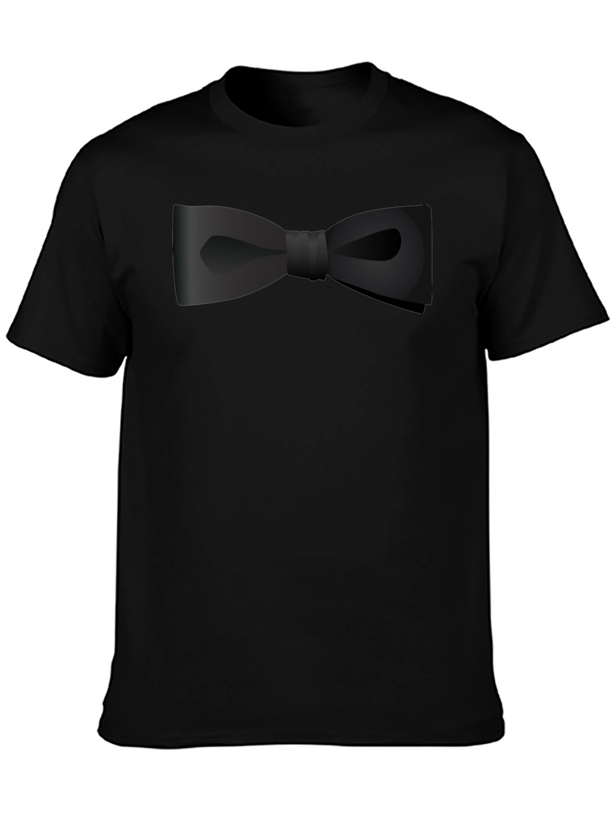 Black Bow Tie Graphic Tee
