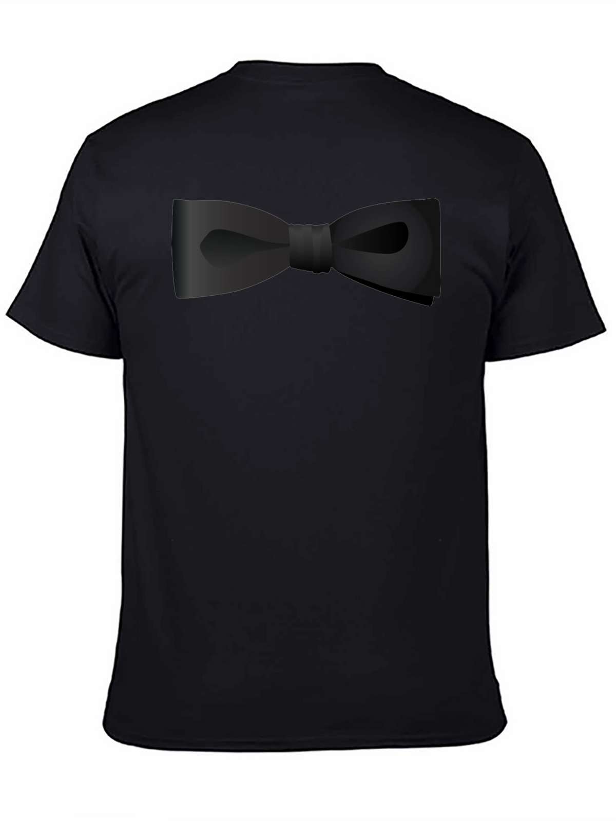 Black Bow Tie Graphic Tee