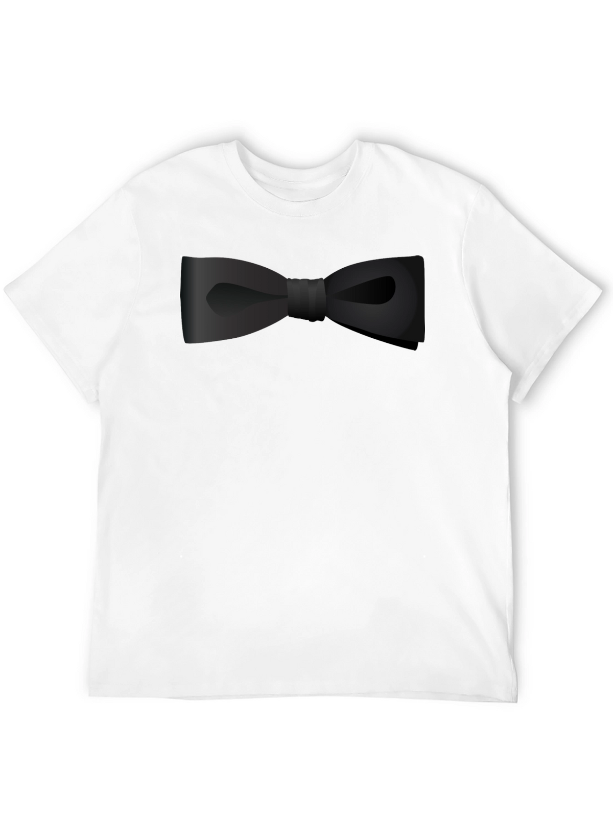 Black Bow Tie Graphic Tee