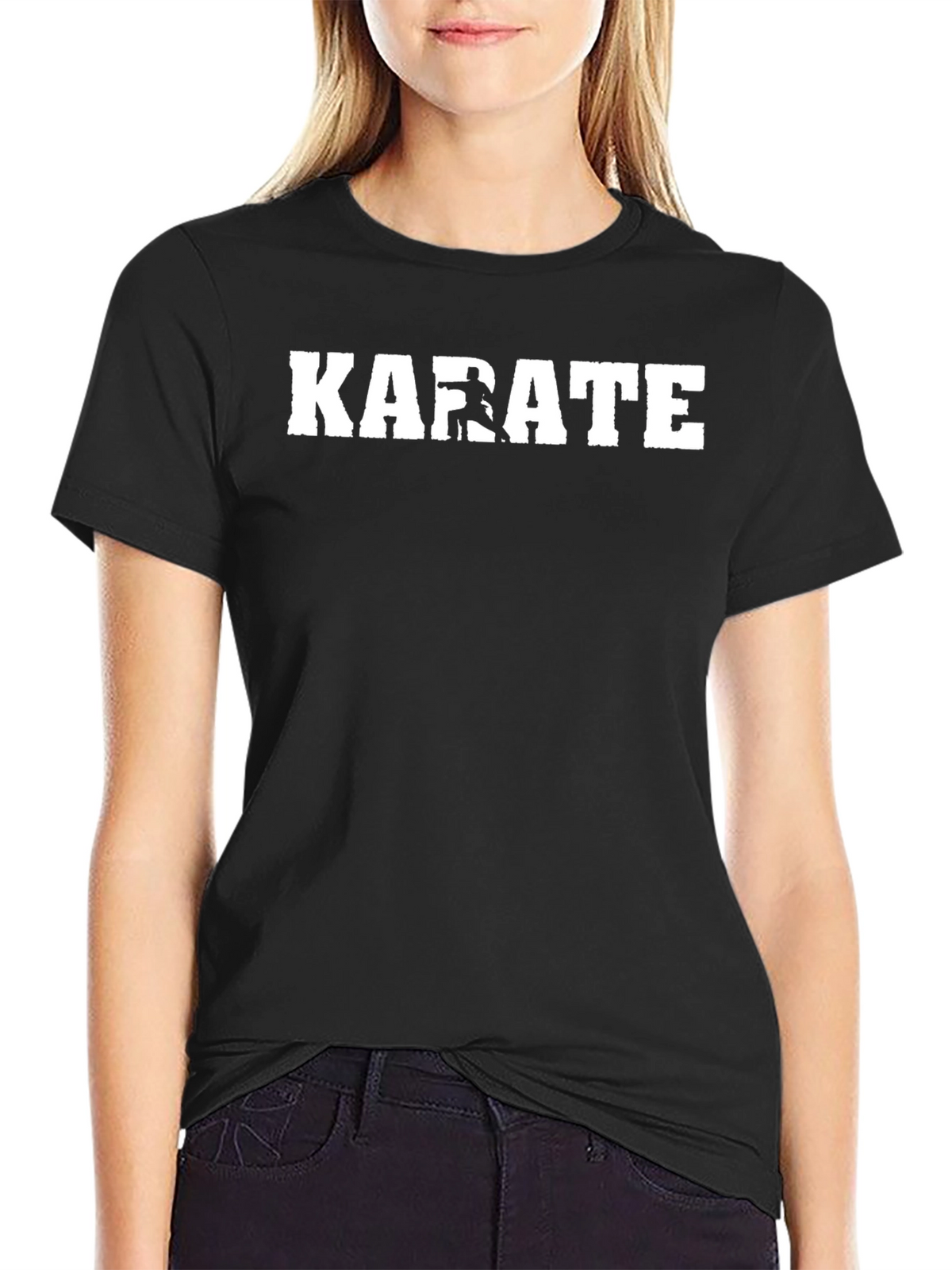 Karate Graphic Tee - Black Martial Arts T-Shirt