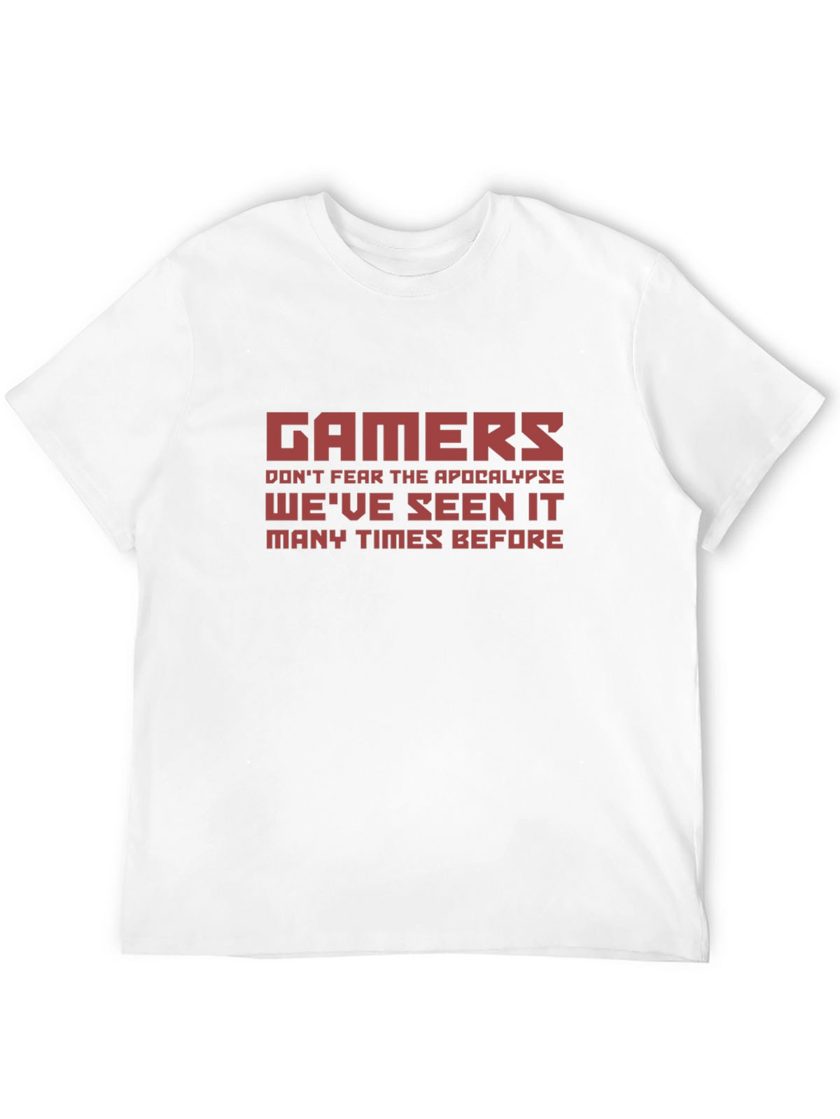 Gamer Apocalypse T-Shirt - Funny Graphic Tee