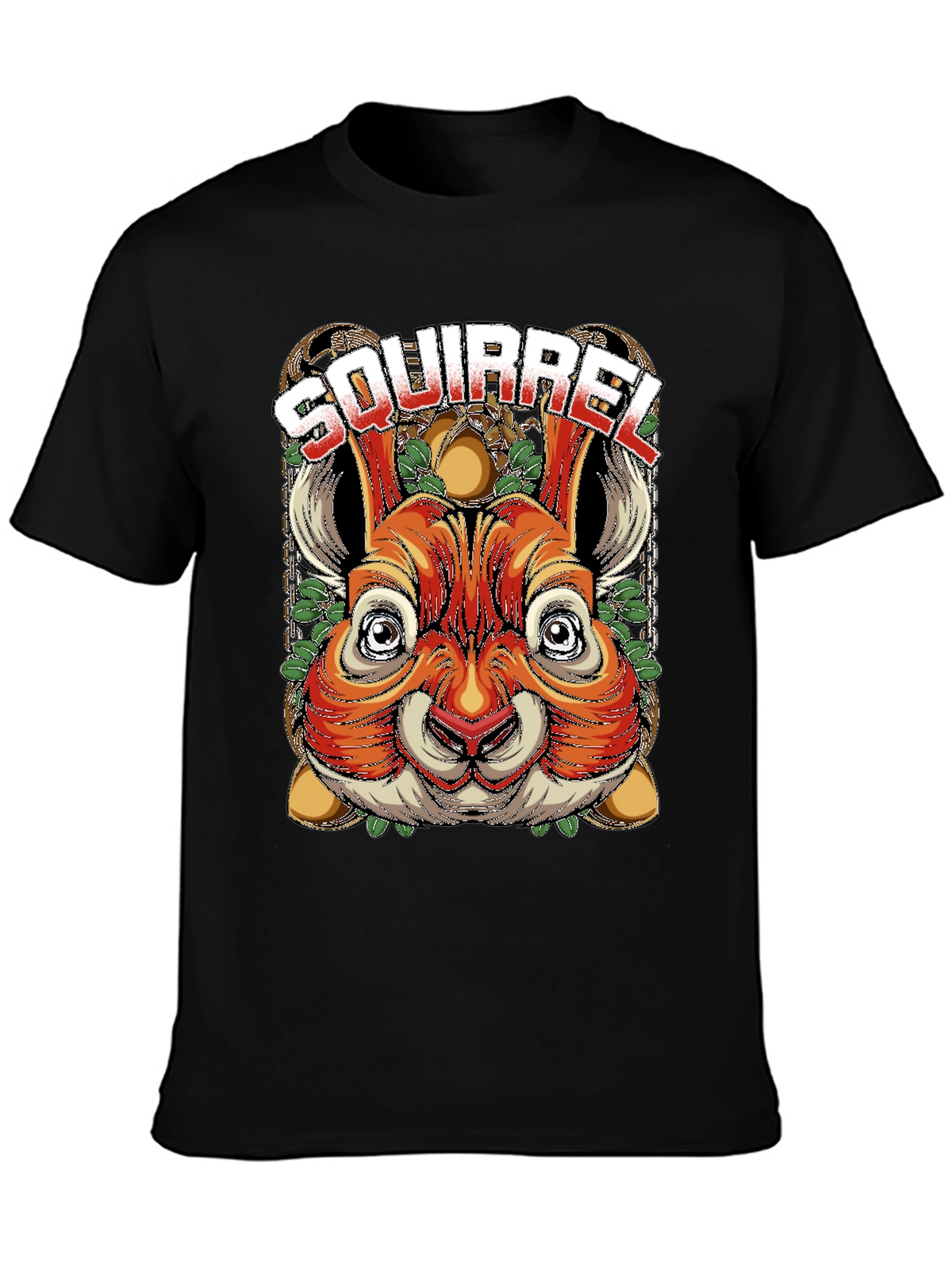 Squirrel Graphic Tee - Unique Animal Design