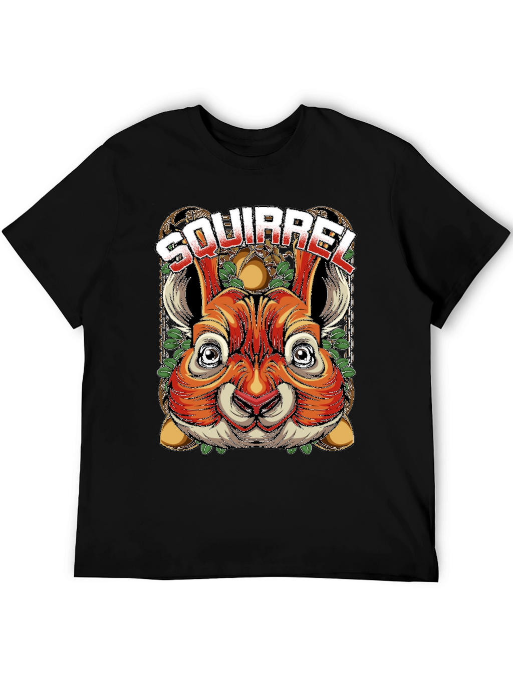 Squirrel Graphic Tee - Unique Animal Design