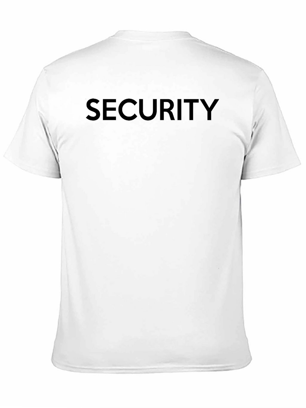 Security Black Crew Neck T-Shirt