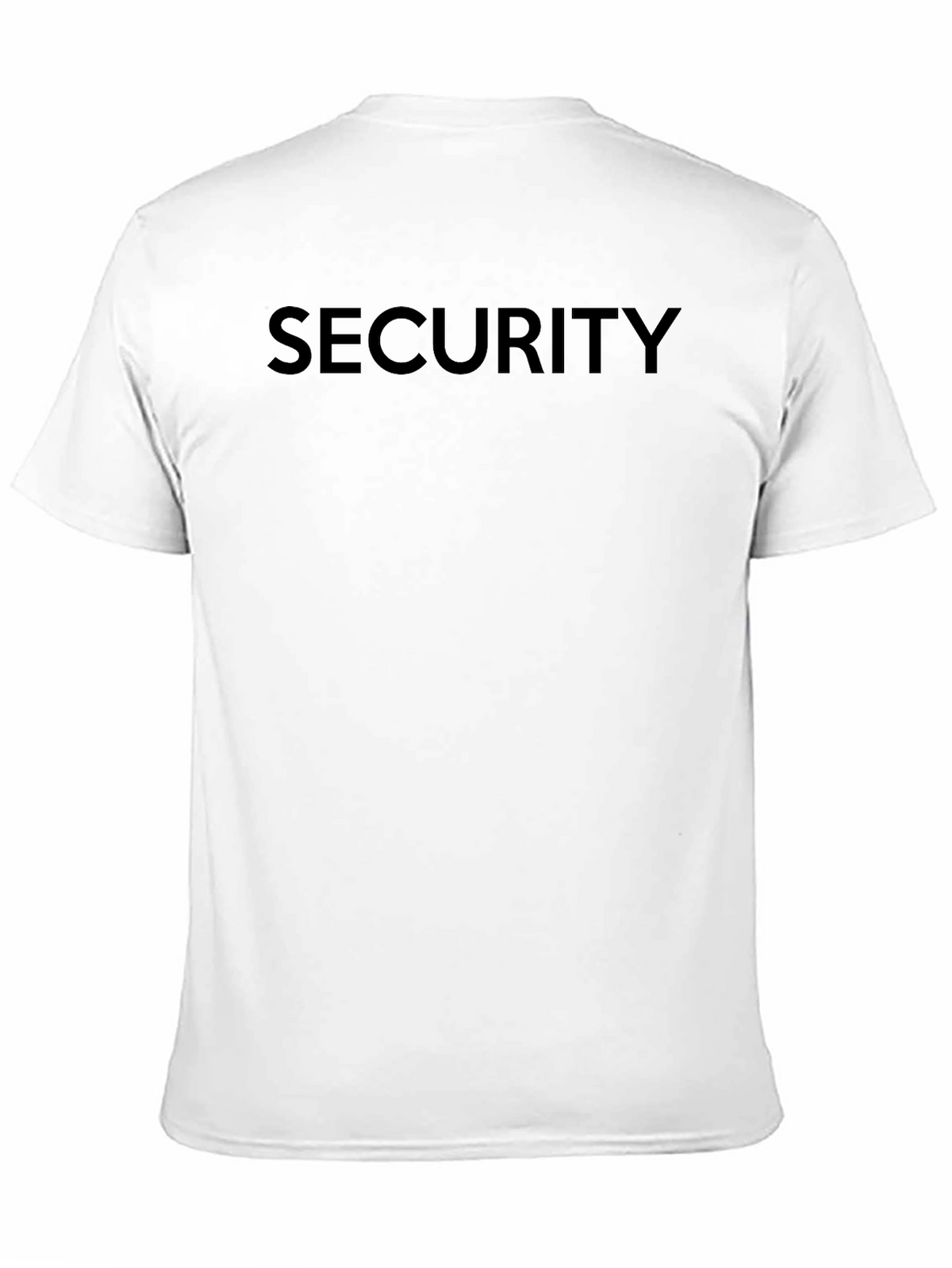 Security Black Crew Neck T-Shirt