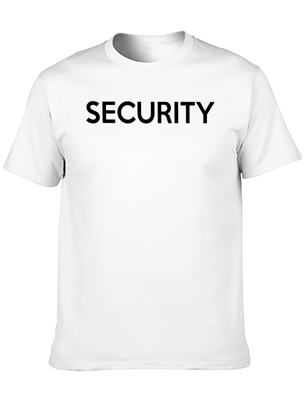 Security Black Crew Neck T-Shirt