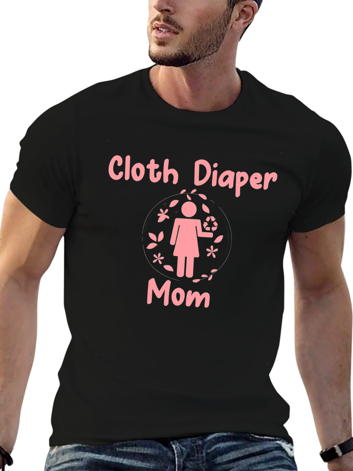 Cloth Diaper Mom Graphic Tee