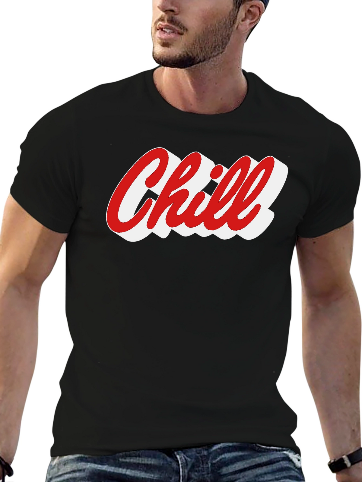 Chill Graphic Tee - Stylish Comfort