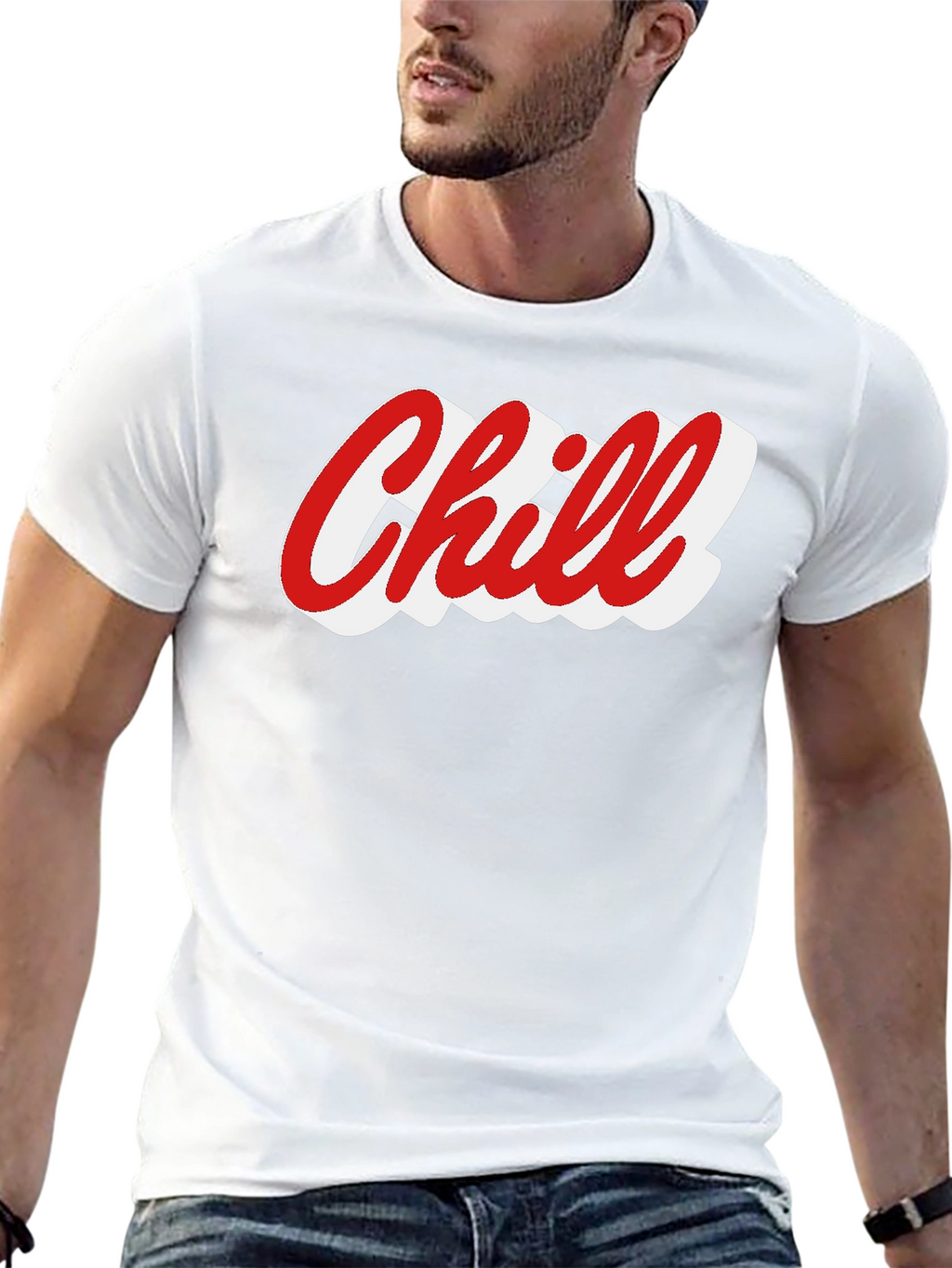 Chill Graphic Tee - Stylish Comfort