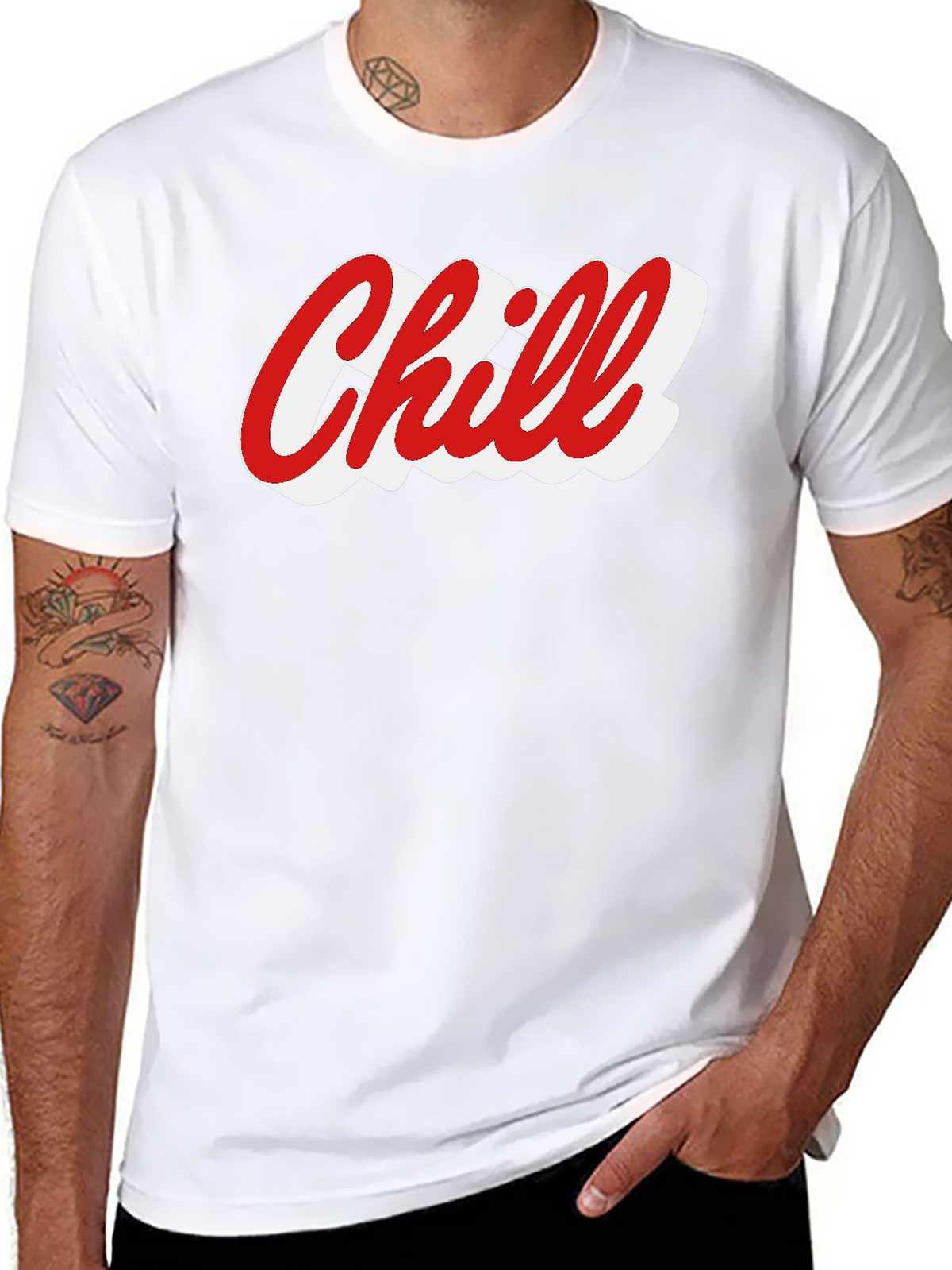 Chill Graphic Tee - Stylish Comfort