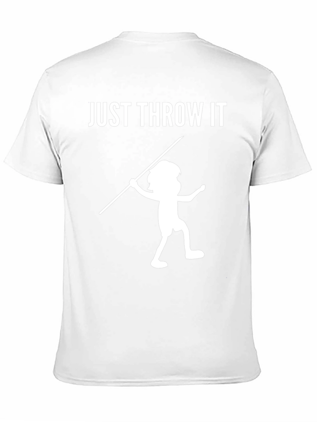 Just Throw It! Novelty Black T-Shirt
