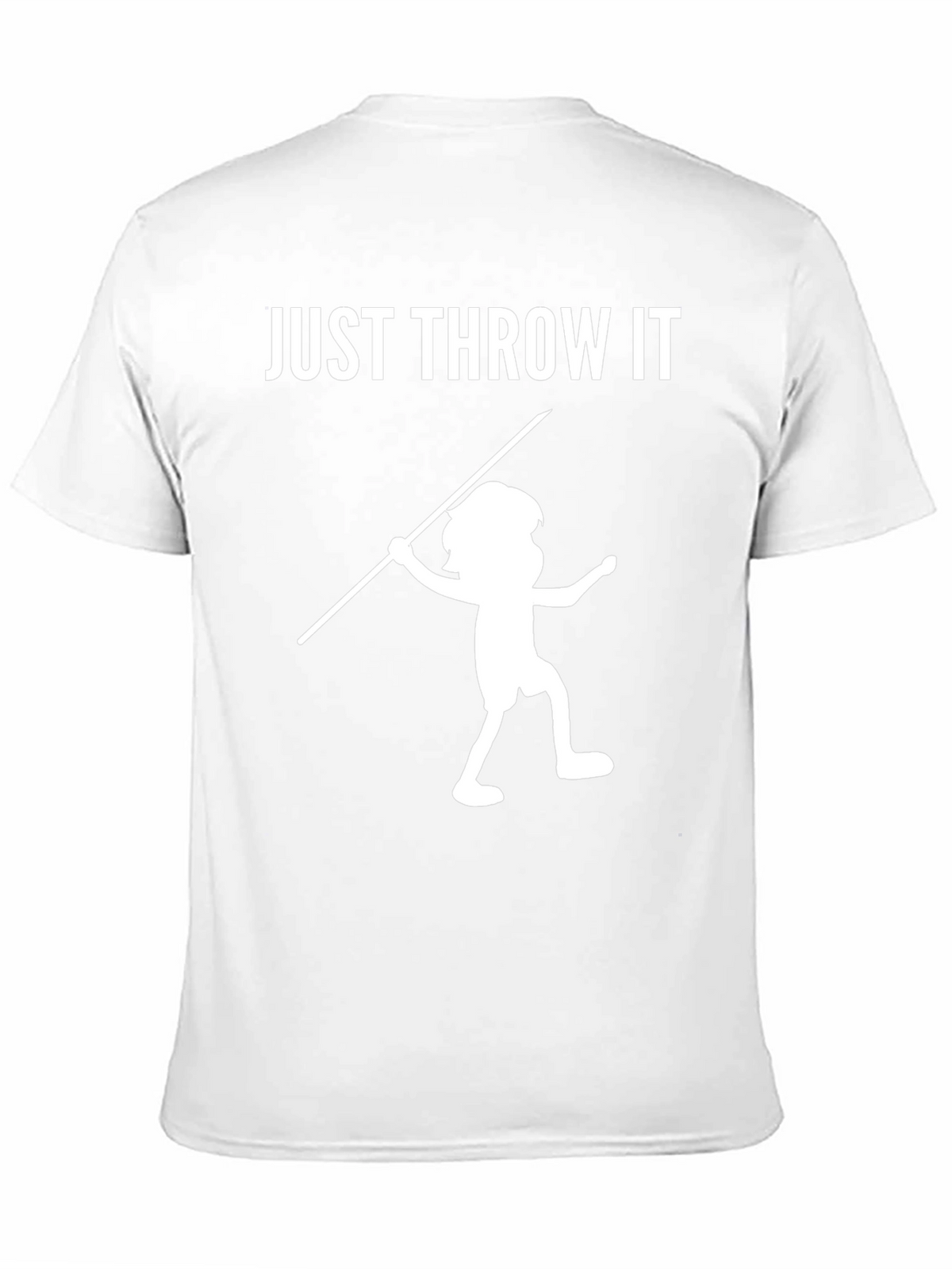 Just Throw It! Novelty Black T-Shirt