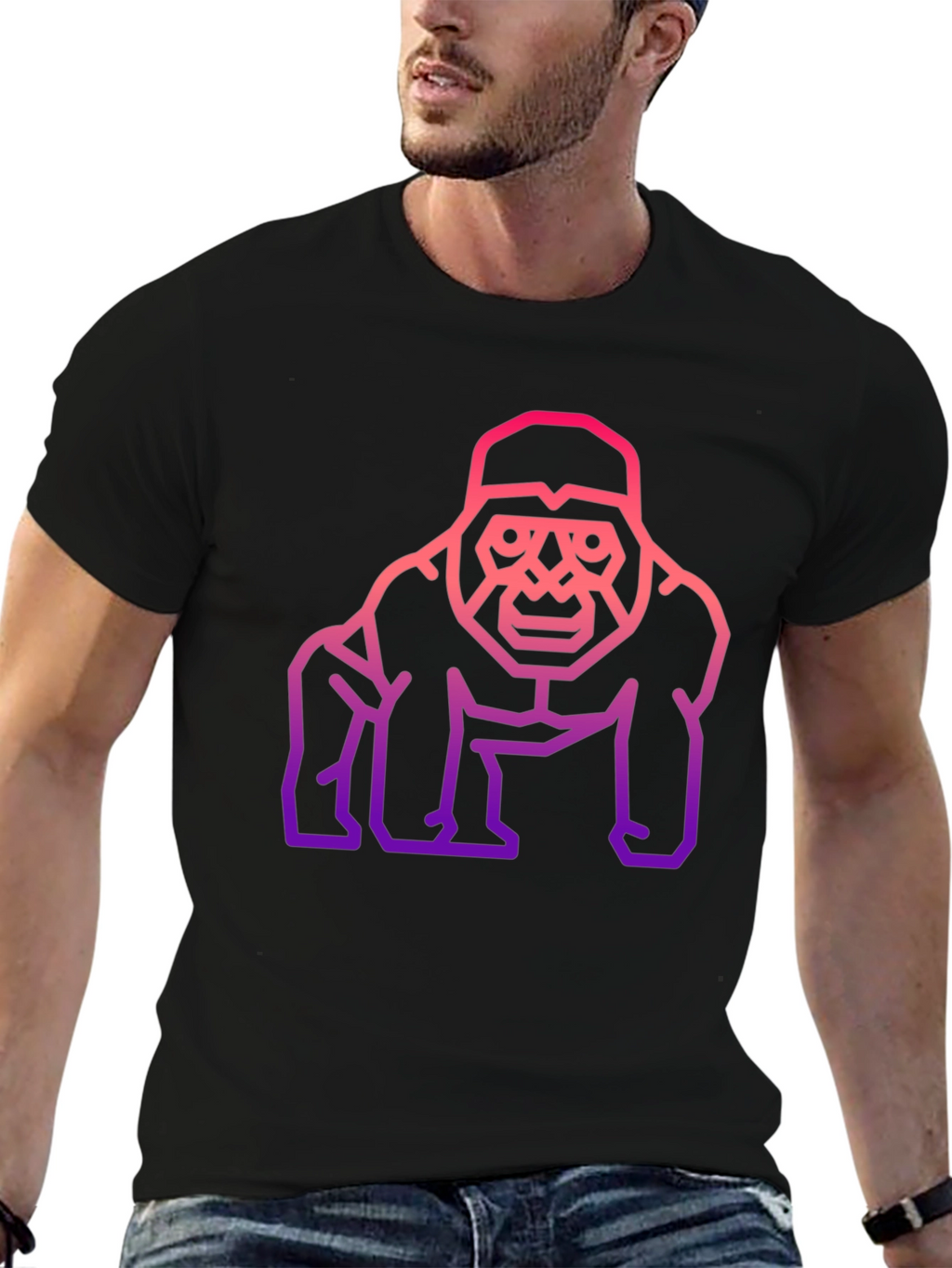 Gorilla Graphic Tee - Modern Streetwear