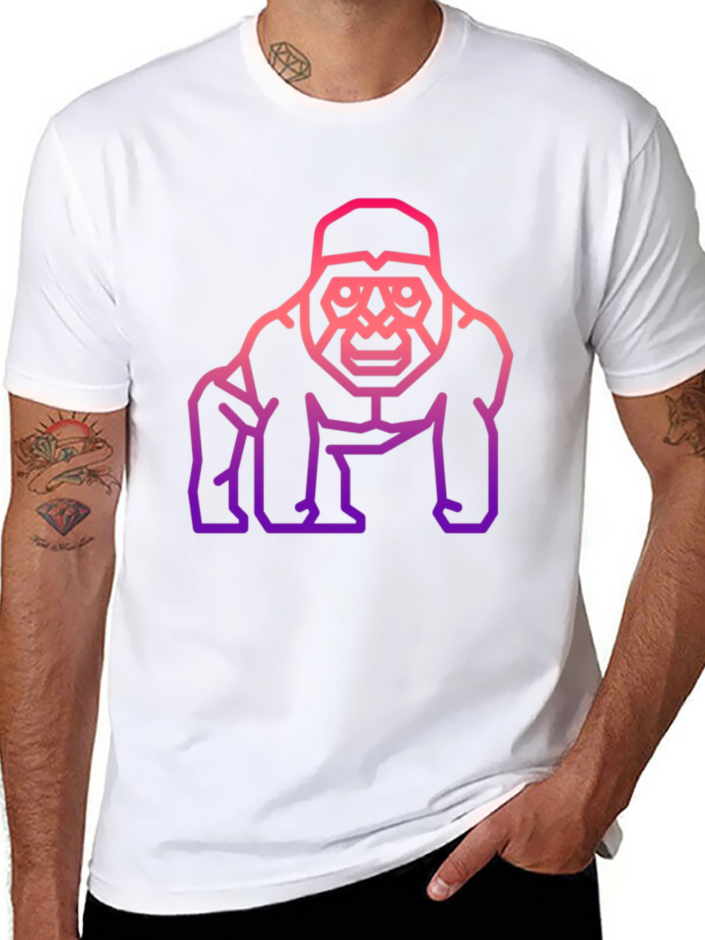 Gorilla Graphic Tee - Modern Streetwear