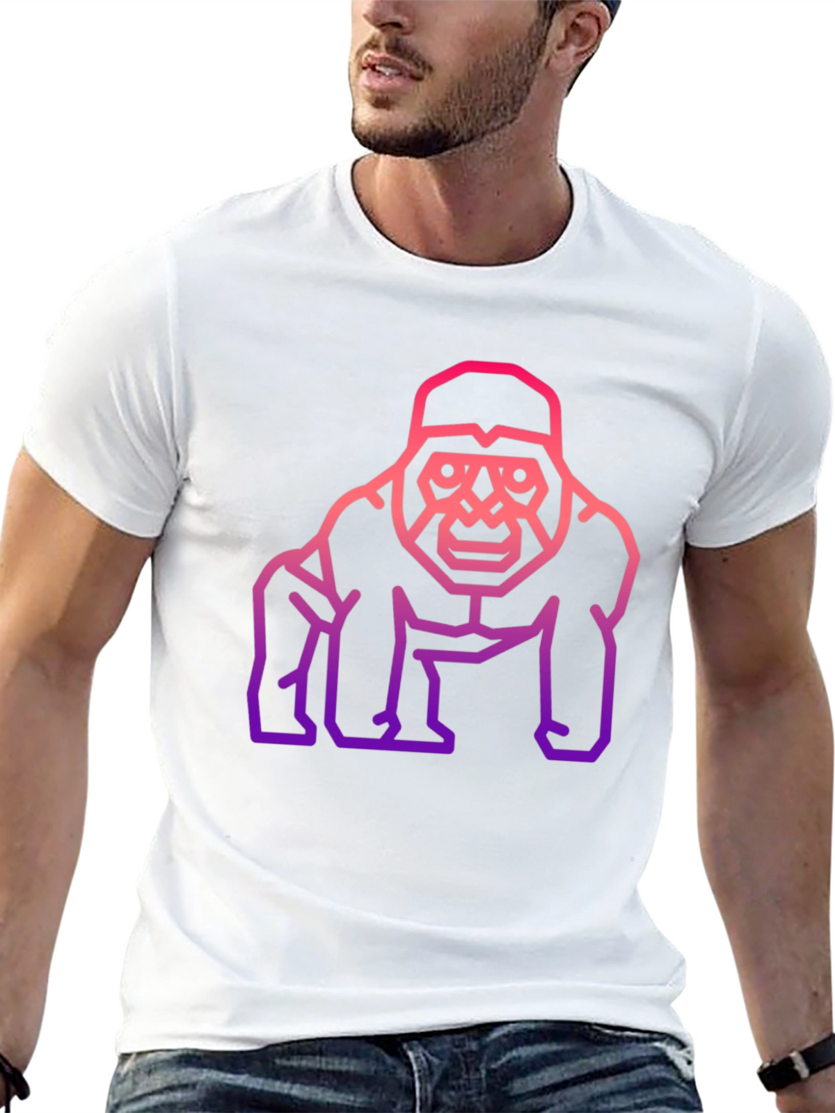 Gorilla Graphic Tee - Modern Streetwear