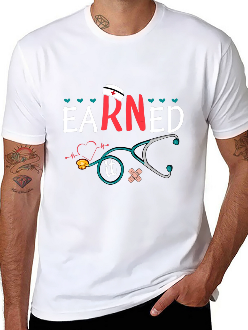 Earned It Nurse T-Shirt - Unisex Graphic Tee