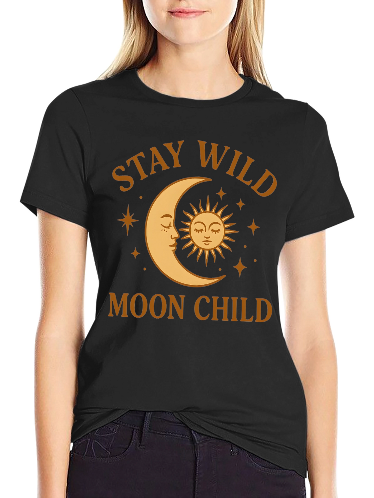 Stay Wild Moon Child Graphic T-Shirt