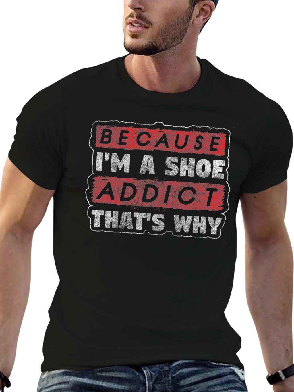 Shoe Addict Graphic Tee - Funny Statement Shirt