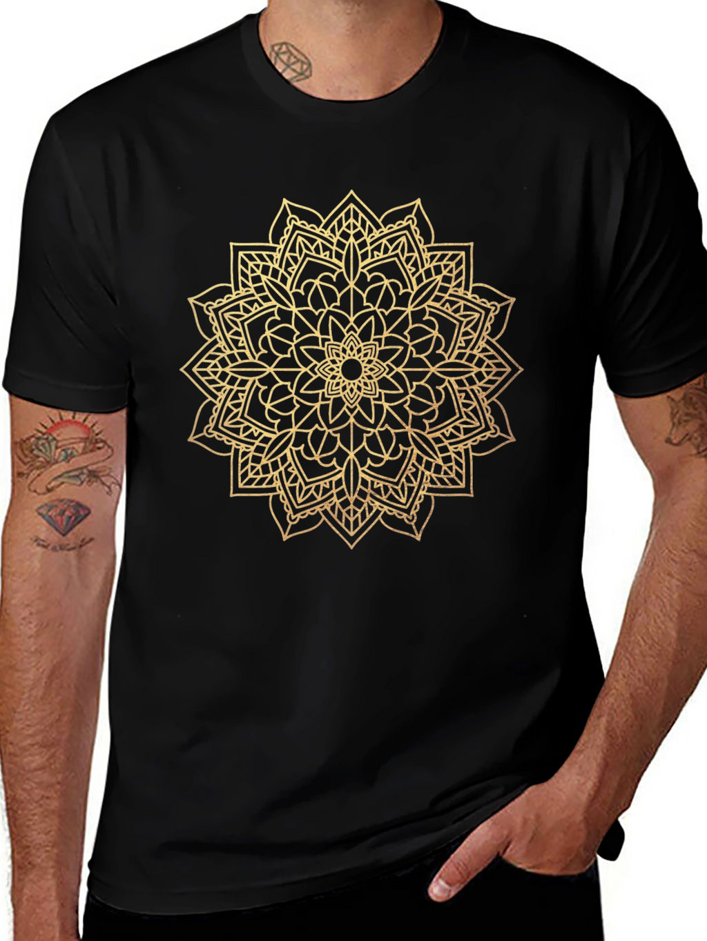 Mandala Graphic Tee - Stylish Comfort
