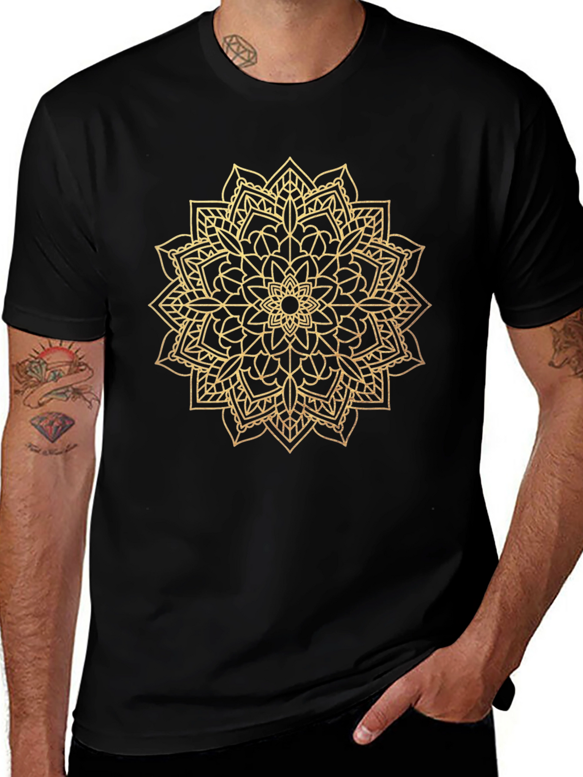 Mandala Graphic Tee - Stylish Comfort