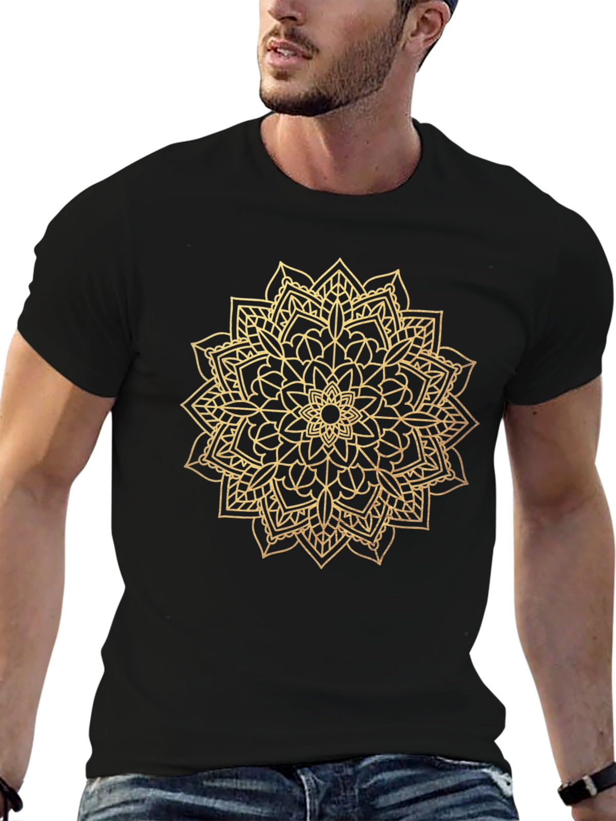 Mandala Graphic Tee - Stylish Comfort
