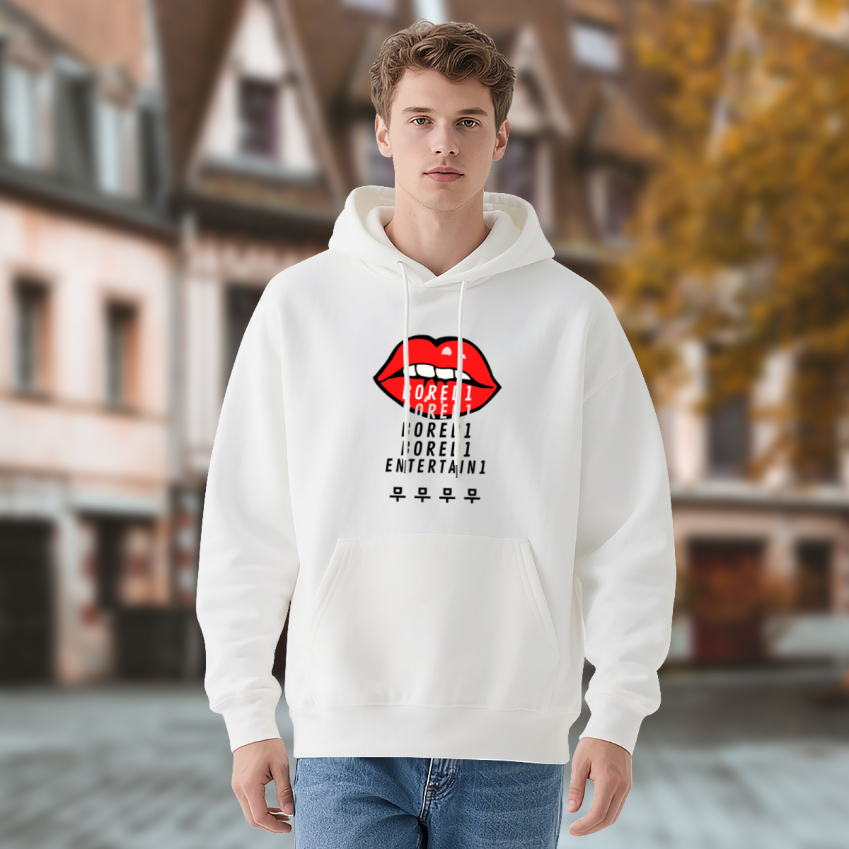 Trendy Graphic Hoodie - Unique Design