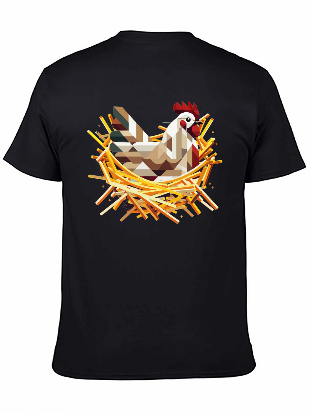 Geometric Chicken Nest T-Shirt