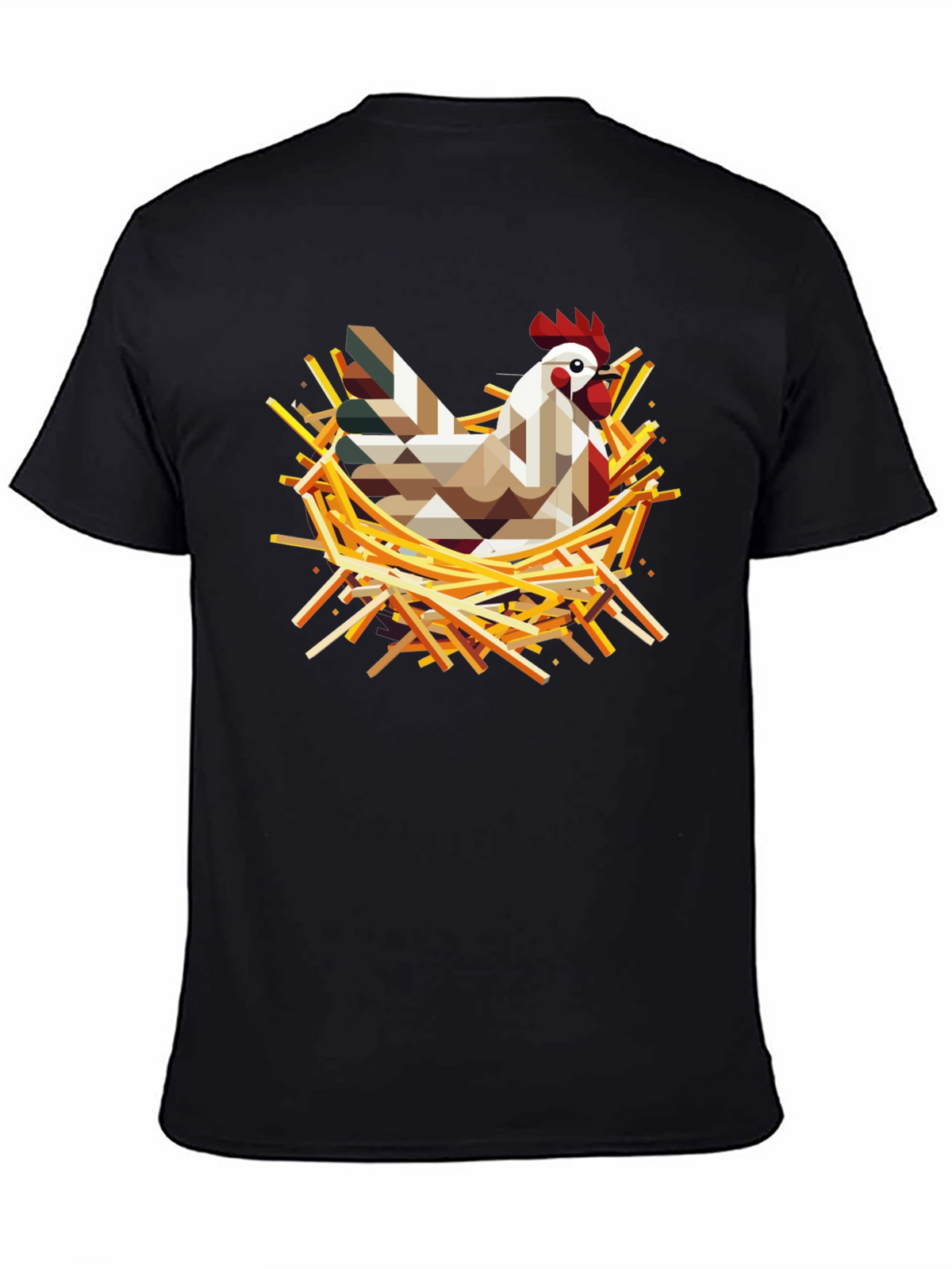 Geometric Chicken Nest T-Shirt