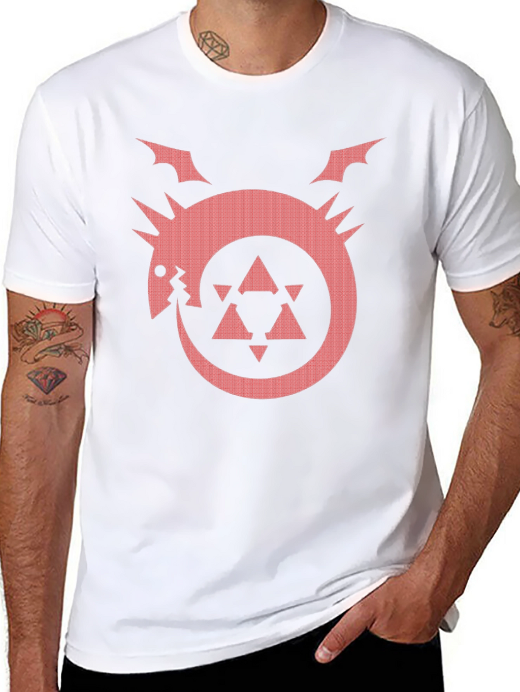 Ouroboros Fullmetal Alchemist Black T-Shirt