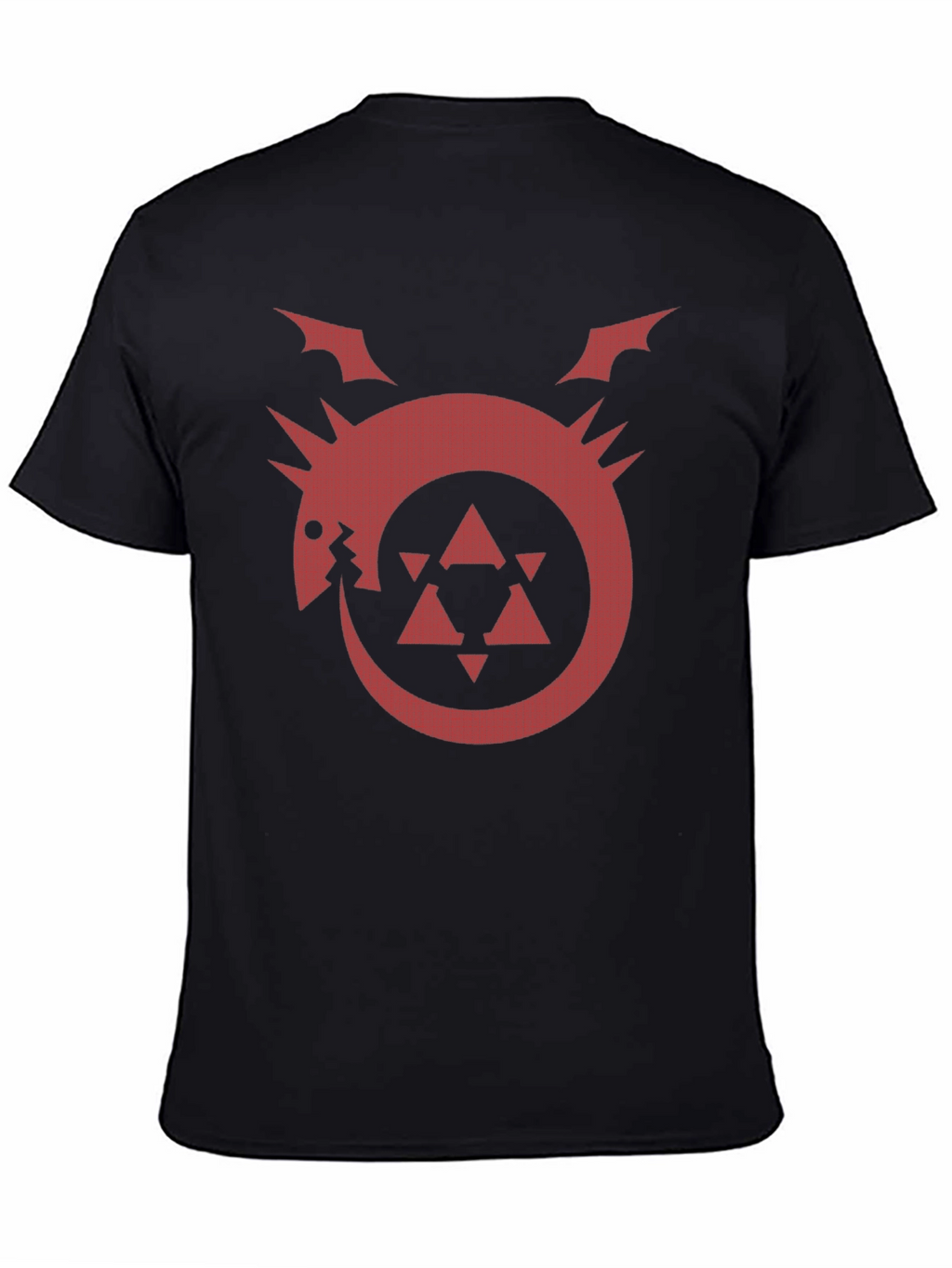 Ouroboros Fullmetal Alchemist Black T-Shirt