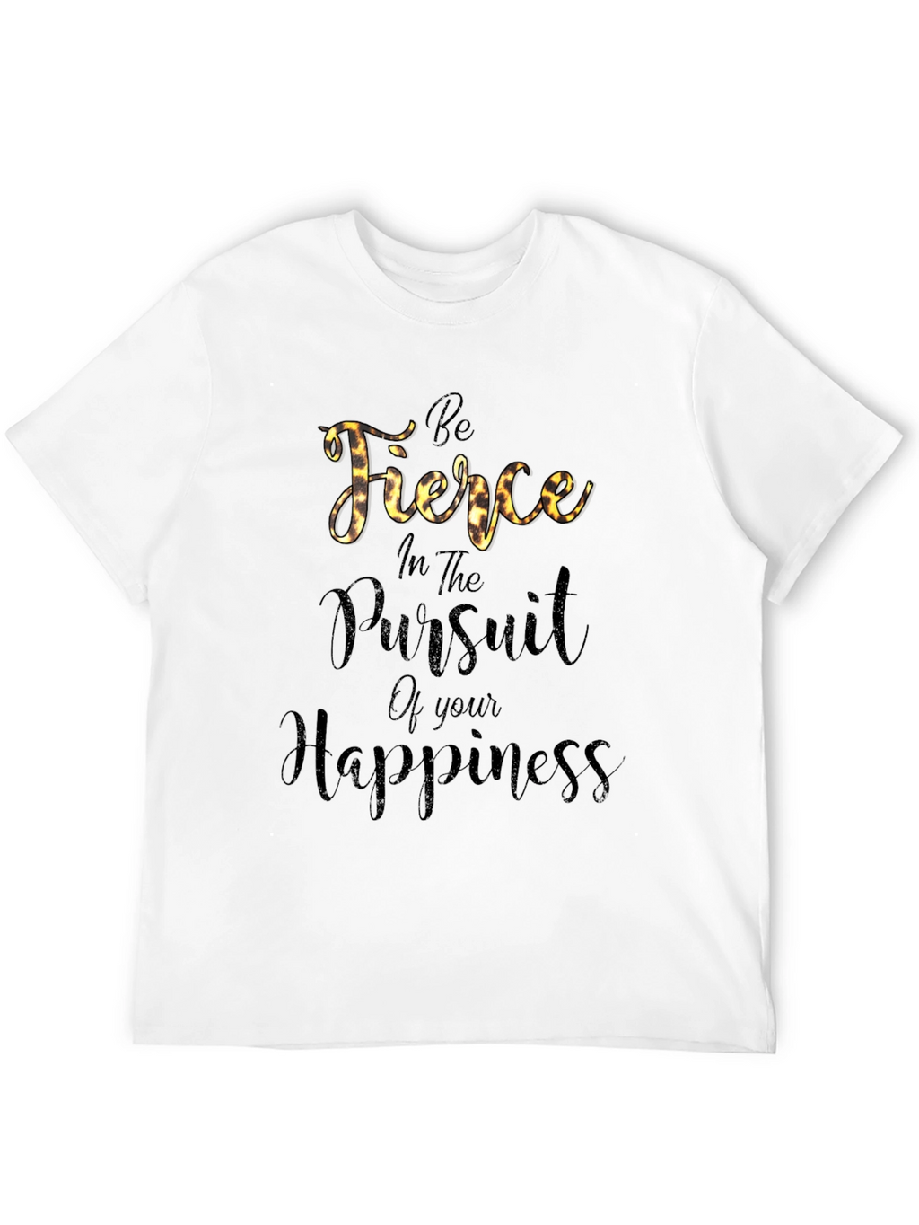 Be Fierce Black Graphic Tee