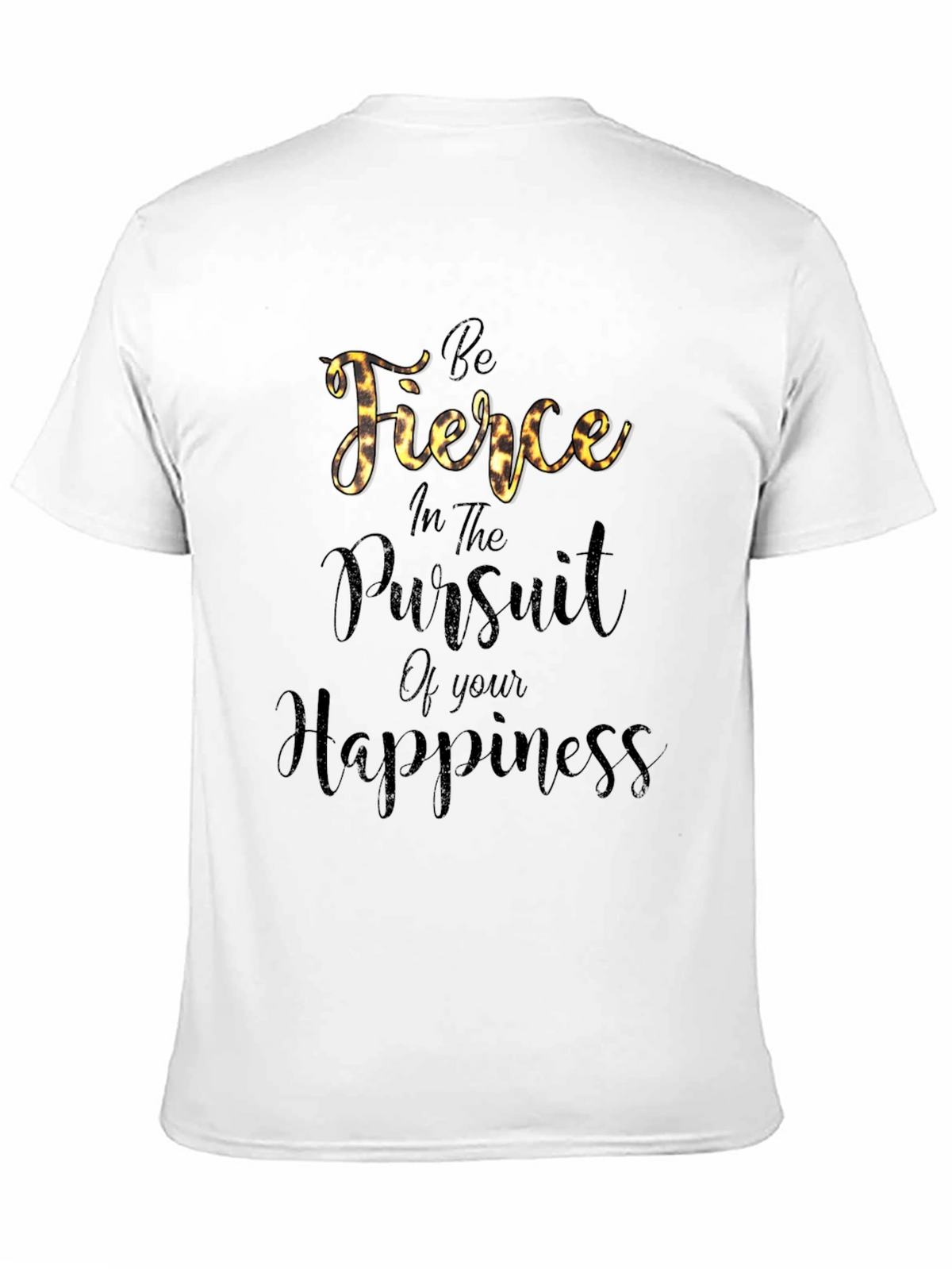 Be Fierce Black Graphic Tee