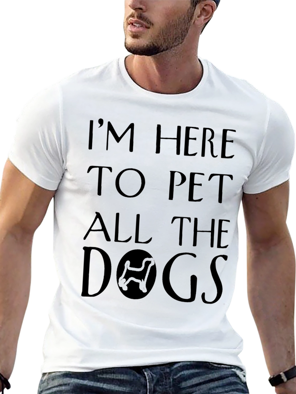Pet All The Dogs Graphic Tee