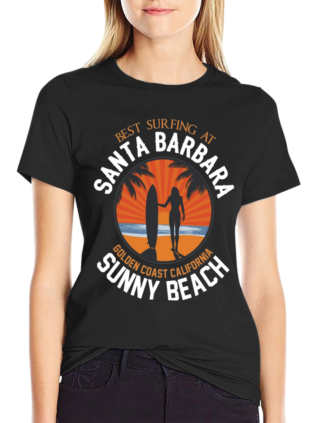 Santa Barbara Surfing T-Shirt