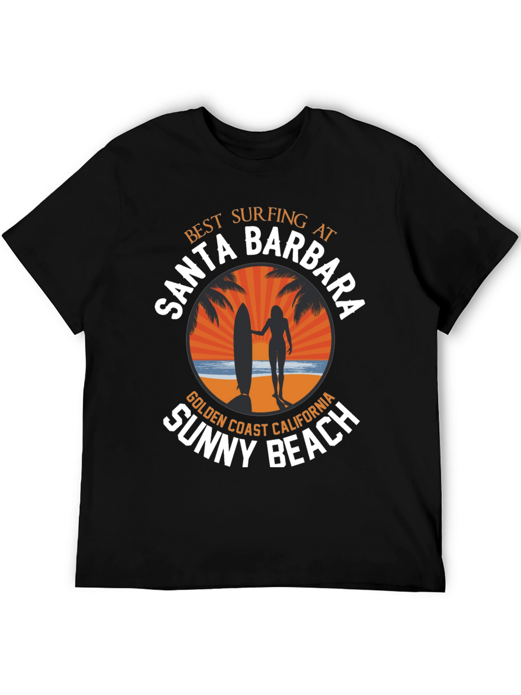 Santa Barbara Surfing T-Shirt