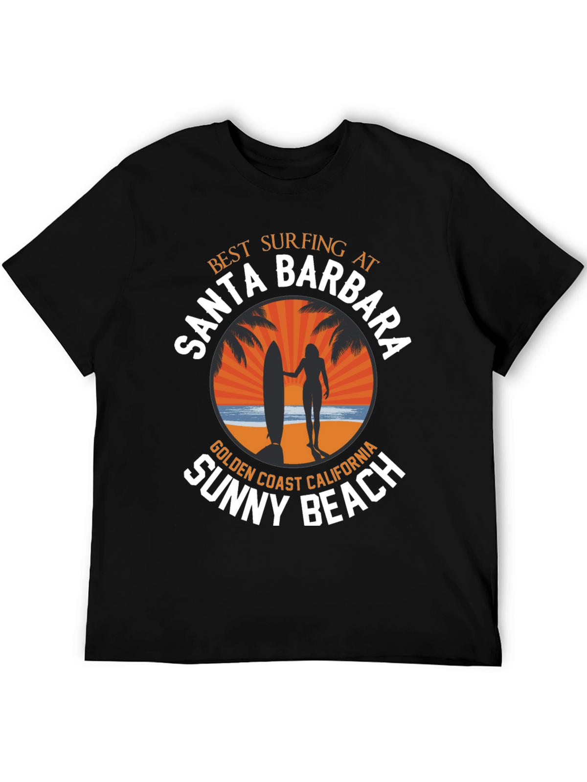 Santa Barbara Surfing T-Shirt