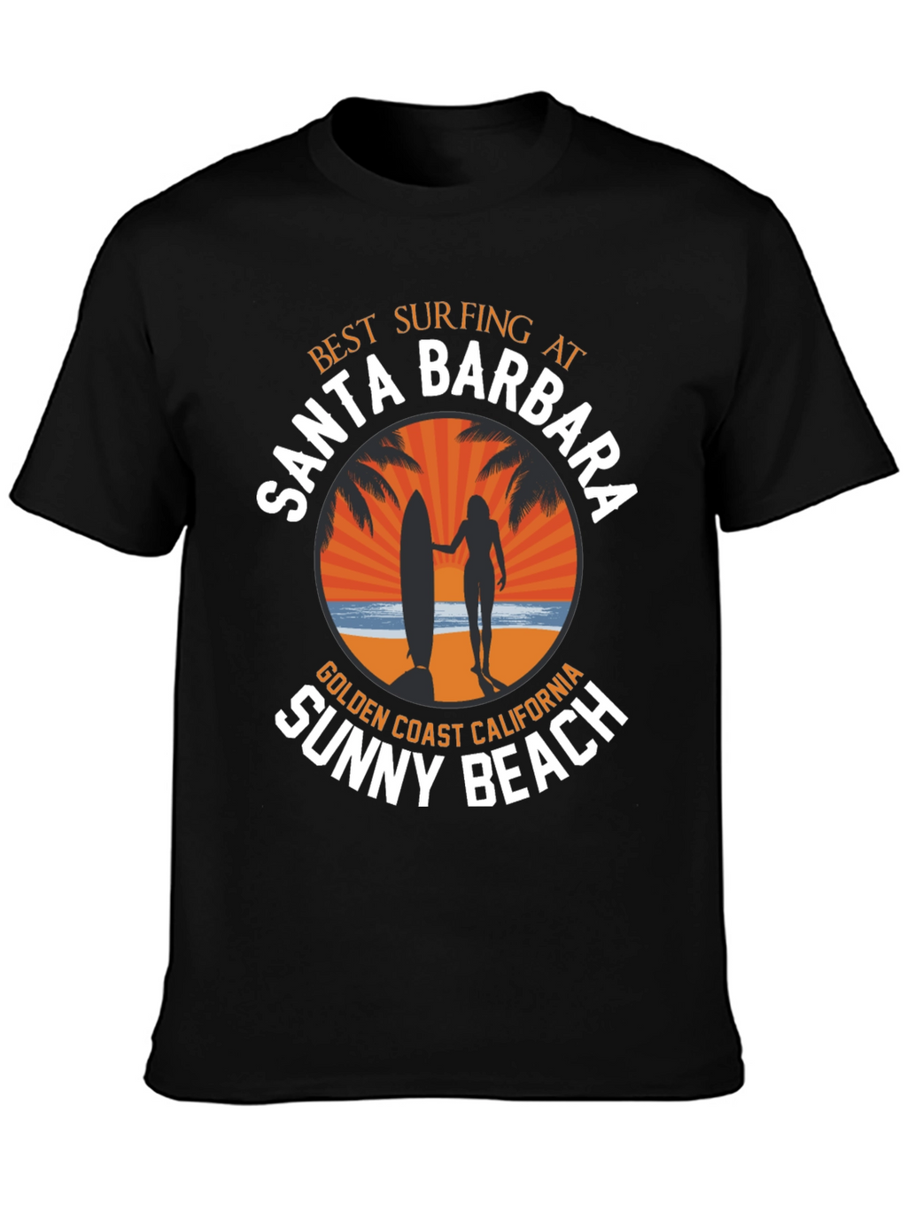 Santa Barbara Surfing T-Shirt