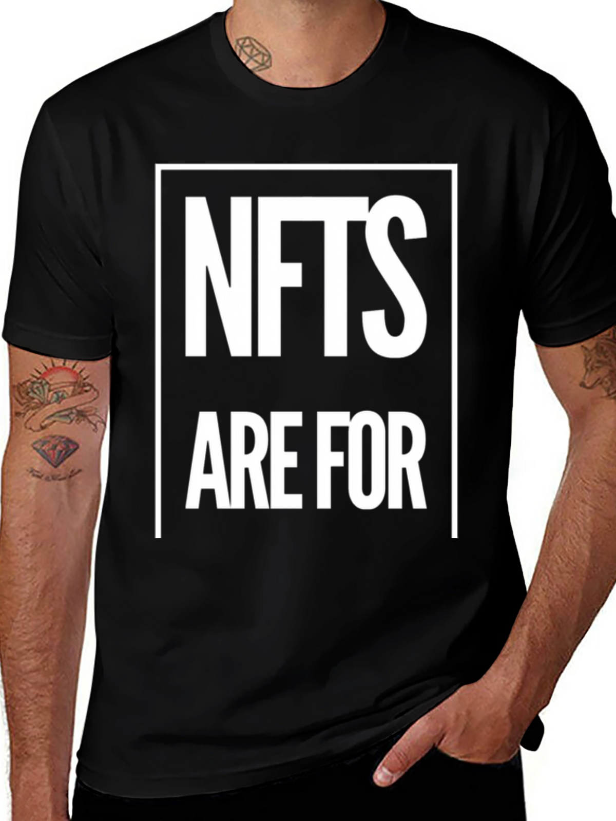 NFTs Are For T-Shirt - Modern Design